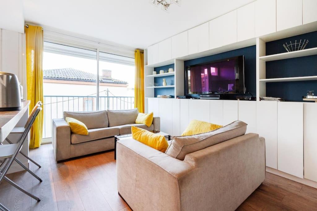 Double Appartement, Saint Michel, Parking, Wifi Toulouse Extérieur photo
