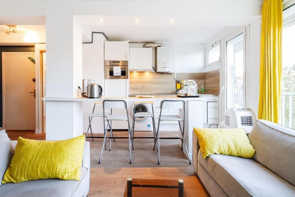 Double Appartement, Saint Michel, Parking, Wifi Toulouse Extérieur photo